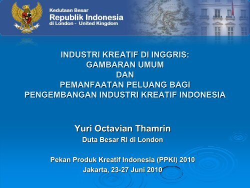 Industri Kreatif di Inggris: Gambaran Umum dan ... - Indonesia Kreatif