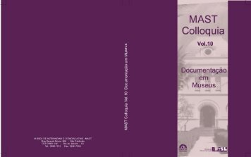 MAST Colloquia 10 - Museu de Astronomia e CiÃªncias Afins