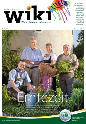 Erntezeit - Wirtschaftsregion Waldviertler Kernland