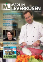 Ausgabe 1/13 - made in LEVERKUSEN