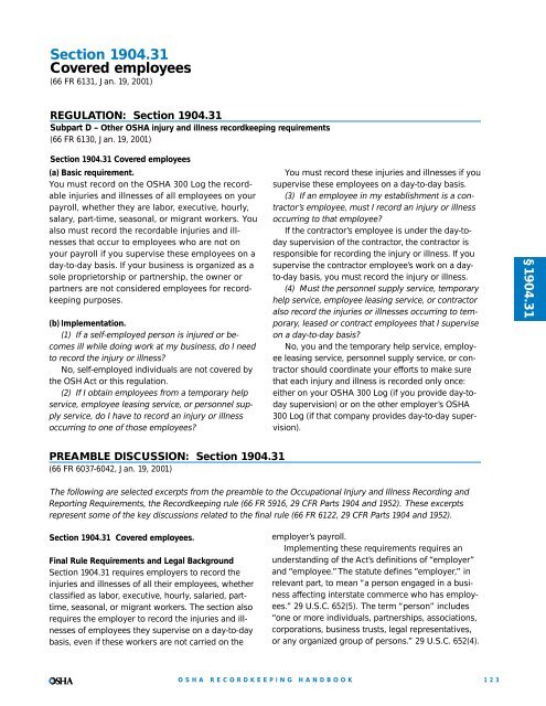 OSHA Recordkeeping Handbook - Msabc.net