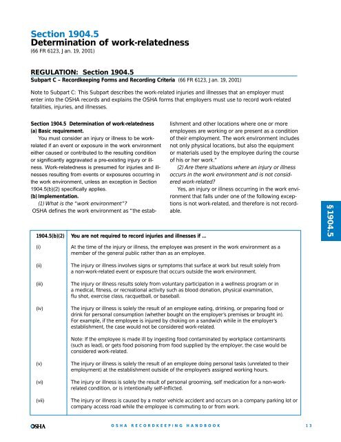 OSHA Recordkeeping Handbook - Msabc.net