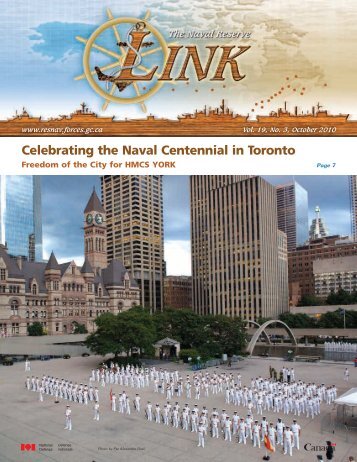 Celebrating the Naval Centennial in Toronto -  Canadian Navy