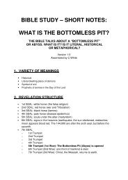 what is the bottomless pit? - Origin of Nations