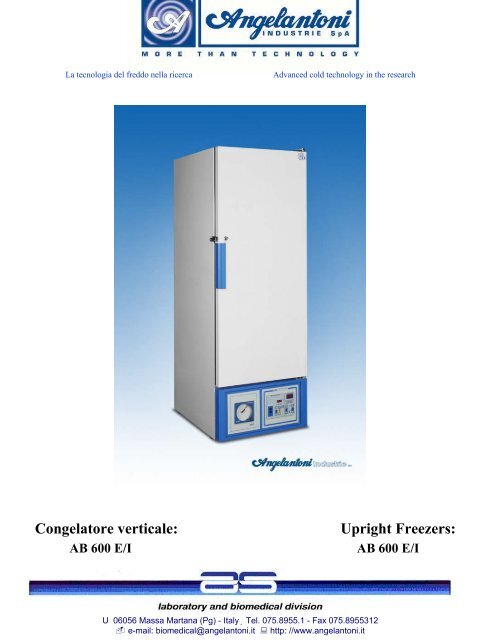 Congelatore verticale: Upright Freezers: