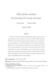 HAR volatility modelling with heterogeneous ... - ResearchGate