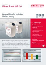 Water Boost WB 1.0 - Baldwin Technology Company, Inc.