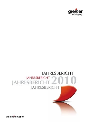 JAHRESBERICHT