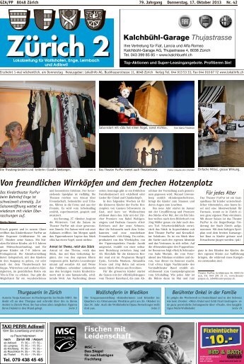 Von freundlichen Wirrköpfen und dem frechen ... - Lokalinfo AG