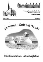 Sommerfest des Kindergartens St. Michael am 30. Juni 2012