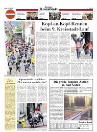 Kopf-an-Kopf-Rennen beim 9. Kreisstadt-Lauf