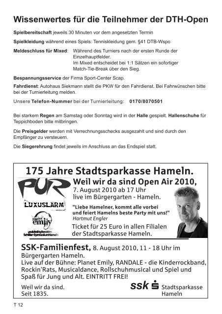 Stefan Seifert - Deutscher Tennisverein Hameln