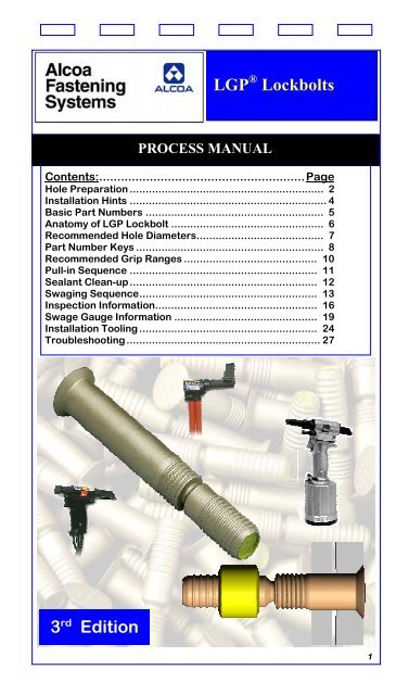 LGP Process Manual 3rd Edition - Alcoa