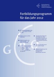Fortbildungsprogramm fÃ¼r das Jahr 2012 - German Board of ...