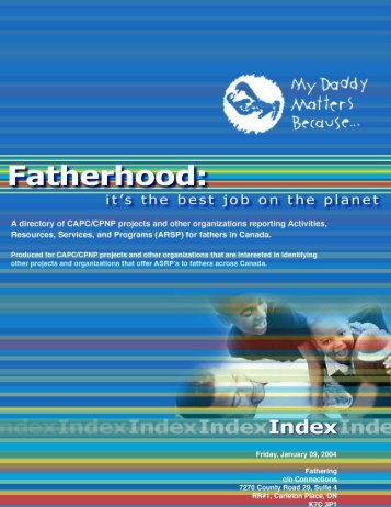 My Daddy Matters Becauseâ¦(User-Index) (pdf 686kb) - FIRA