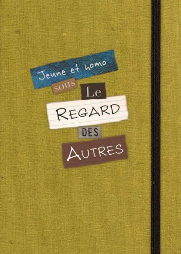 Jeune et homo sous le regard des autres - Livre - Inpes