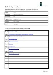 Undervisningsbeskrivelse - Handelsskolen Silkeborg