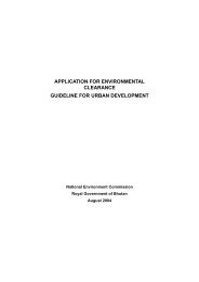 Application of Clearance: Guidelines for Urban Development