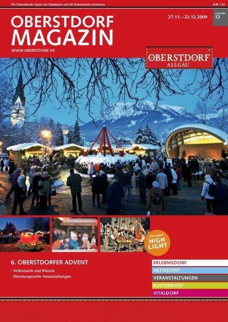 oberstdorf magazin 6. oberstdorfer advent - Amazon Web Services