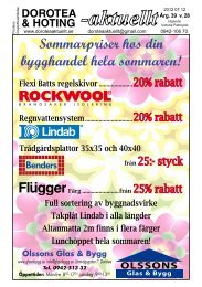 Sommarpriser hos din bygghandel hela sommaren!