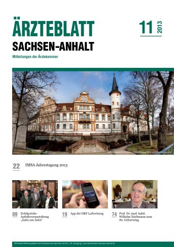 PDF-Download (4,5 MB) - Ärzteblatt Sachsen-Anhalt