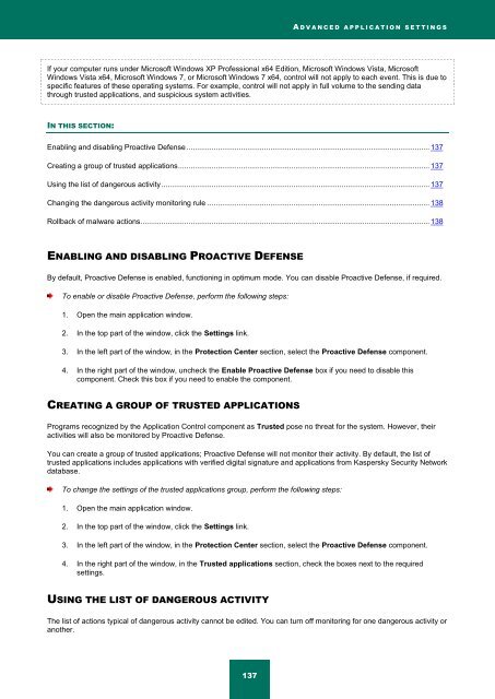 Kaspersky PURE User Guide - Kaspersky Lab