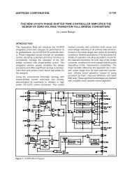THE NEW UC3879 PHASE-SHIFTED PWM CONTROLLER ... - Free