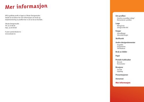 NFUs grafiske profilmanual