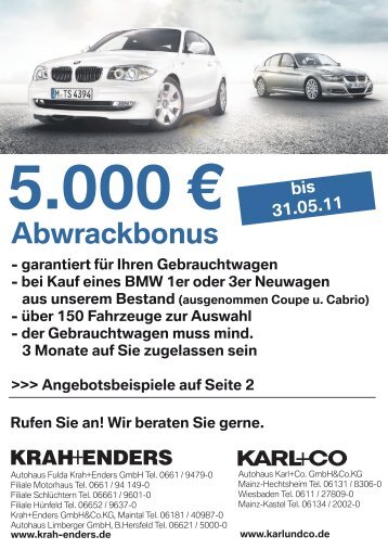 1. PDF Seite Abwrackbonus für Internet 310511 - Autohaus Karl + Co.