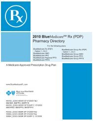 Pharmacy Directory - Blue Cross and Blue Shield of Florida