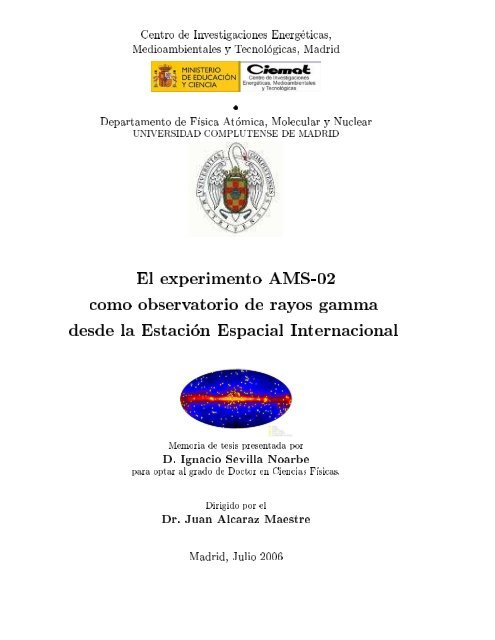 El experimento AMS-02 como un observatorio de rayos gamma ...