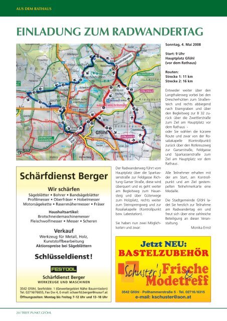 EinkAufszEntruM für Gföhl? -  Stadtgemeinde Gföhl