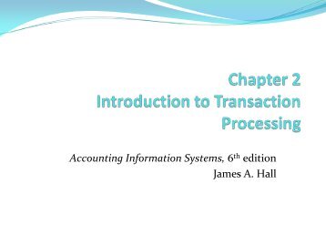 Introduction to Transaction Processing ... - Blog Staff UI