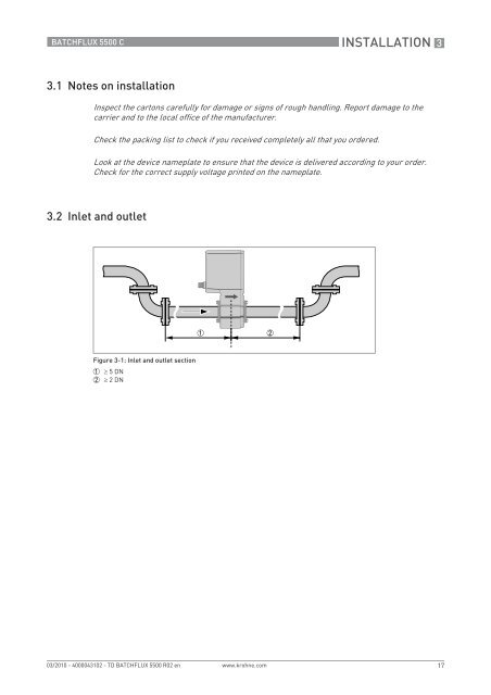 BATCHFLUX 5500 C - Forbes Marshall