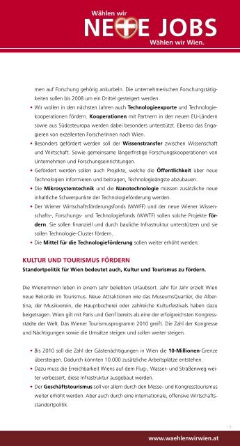 Programm der Wiener Sozialdemokratie fÃ¼r die ... - s3plus.info