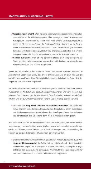 Programm der Wiener Sozialdemokratie fÃ¼r die ... - s3plus.info