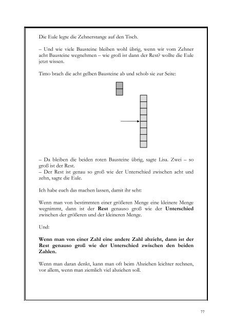 Ich erzÃ¤hl dir was von Zahlen 1 - Lernhilfen Lesen Rechnen