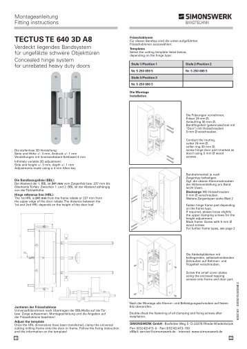 TECTUS TE 640 3D A8 - Index-d