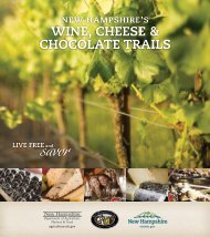 wInE, chEEsE & chocoLatE tRaILs - New Hampshire Department of ...