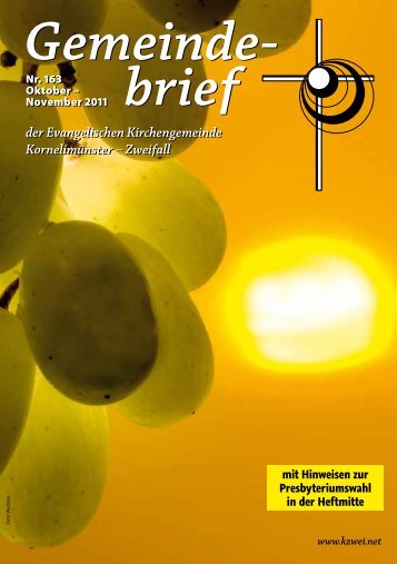 Gemeinde- brief Gemeinde- brief - kzwei.net