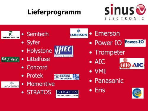 Download PDF-Datei (3,8 MB) - SINUS Electronic