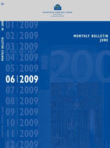 MONTHLY BULLETIN JUNE 2009 - Banque de France