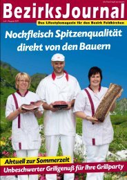 freitag, 29. juli 2011 - Bezirksjournal