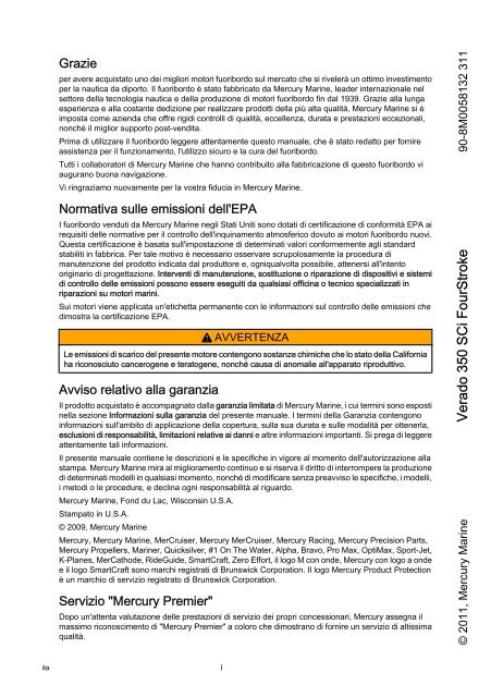 Sostituzione del kit di montaggio dellinterruttore di inclinazione del Power Trim