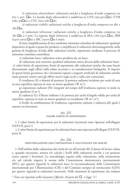 LA Salute E LA Sicurezza sUL Lavoro - Prospettive livornesi