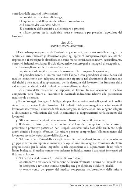 LA Salute E LA Sicurezza sUL Lavoro - Prospettive livornesi