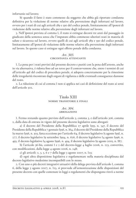 LA Salute E LA Sicurezza sUL Lavoro - Prospettive livornesi