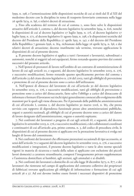 LA Salute E LA Sicurezza sUL Lavoro - Prospettive livornesi