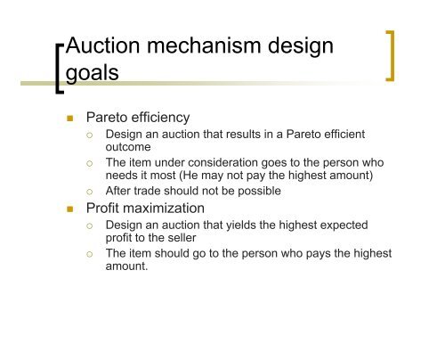 Dynamic Pricing and Auction - Department of Industrial Engineering ...