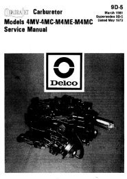 Quadrajet Service Manual 1981 - Bdub.net
